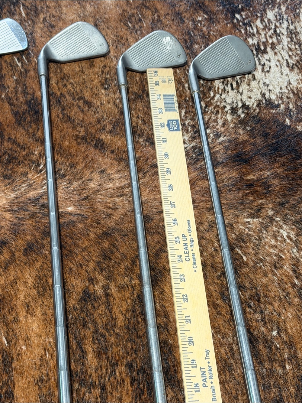 ⛳  PING EYE 2 BLACK DOT 3-9  MATCHING SERIAL #s 7 clubs RH 6iron Is Cobra READ - Picture 10 of 16